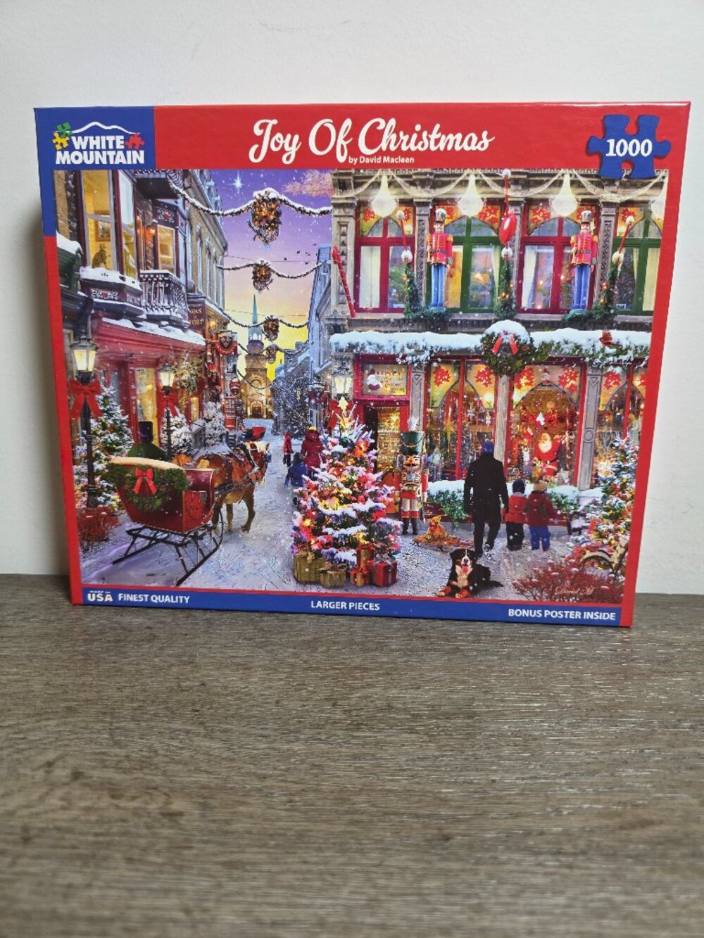 Joy of Christmas - 1000 Piece Jigsaw Puzzle by White Mountain 2024